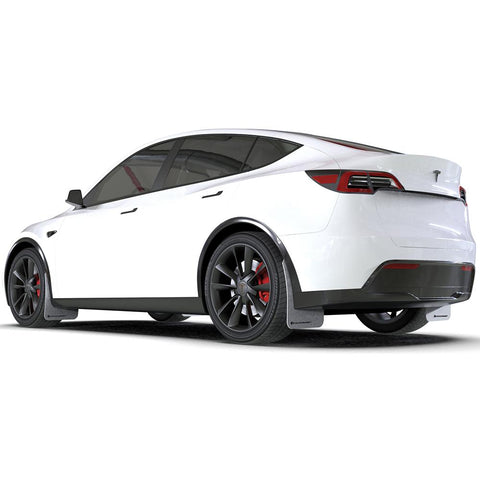 RallyArmor Mud Flaps | 2020-2021 Tesla Model Y (MF72-UR-BLK)