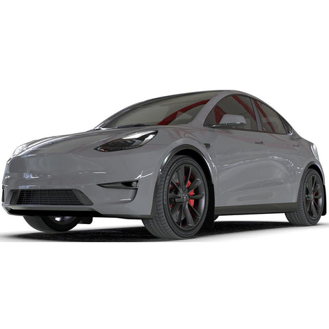 RallyArmor Mud Flaps | 2020-2021 Tesla Model Y (MF72-UR-BLK)