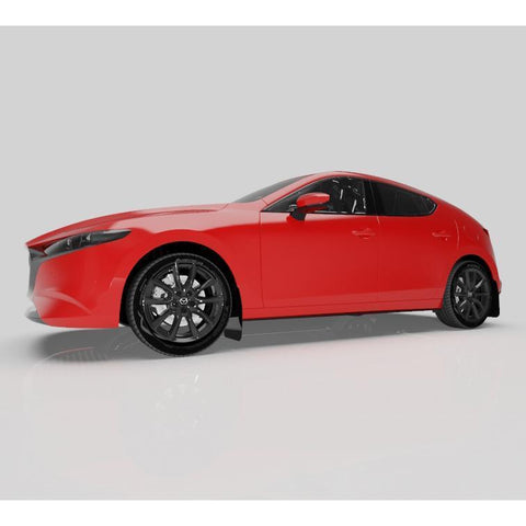 RallyArmor UR Mud Flaps | 2019-2020 Mazda 3 GT Sport Hatch (MF61-UR)