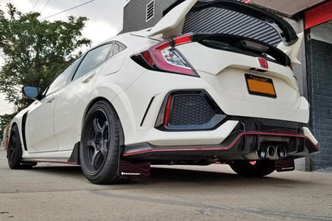 RallyArmor Polyurethane Mud Flaps | 2017+ Honda Civic Type-R FK8 (MF47-UR)