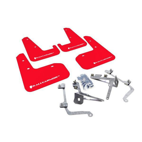 RallyArmor Polyurethane Mudflaps | 2011-2014 Subaru WRX/STI Sedan (MF19-UR)