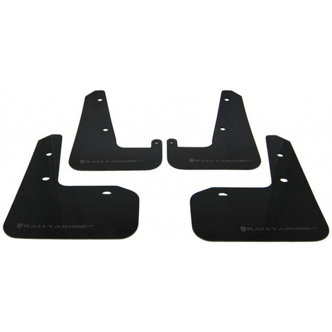Subaru Legacy 2015+ Direct Fit Mud Flaps by Rally Armor - Black/Grey (MF34-UR-BLK/GRY) - Modern Automotive Performance
