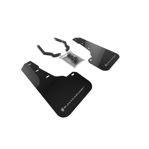 RallyArmor UR Mud Flaps - Front Only | 2018-2019 Subaru Crosstrek Lift/AT (MF46-FTLT)