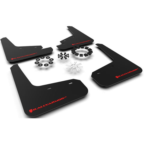 RallyArmor Mud Flaps | 2020-2021 Tesla Model Y (MF72-UR-BLK)