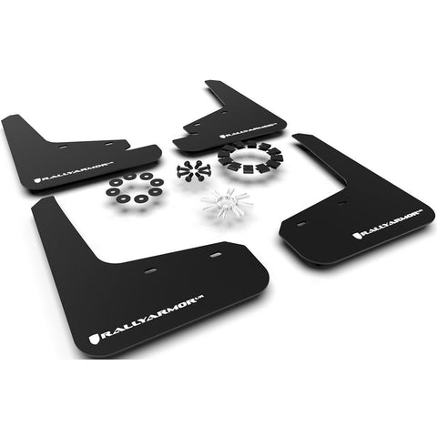 RallyArmor Mud Flaps | 2020-2021 Tesla Model Y (MF72-UR-BLK)
