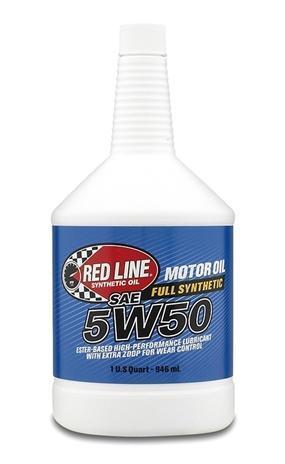 Red Line SAE 5W50 Synthetic Motor Oil (11604)