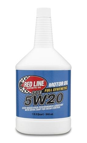 5W20 Synthetic Motor Oil 1 Quart Red Line Oil