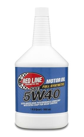 Red Line Oil 5W40 Synthetic Motor Oil
