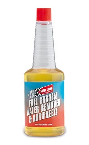 Fuel System Water Remover And Antifreeze 12oz Red Line Oil