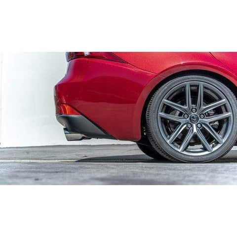 Evasive Motorsports: Remark Muffler Version Axleback Exhaust (4 Stainless Double Wall Tips) - Lexus IS300 4cyl Turbo / IS350 V6 RWD & AWD 2021 Evasive Motorsports: Remark Muffler Version Axleback Exhaust (4 Stainless Double Wall Tips) - Lexus IS300 4cyl Turbo / IS350 V6 RWD & AWD 2021