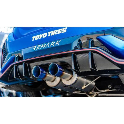 Remark Full Titanium Cat-Back | 2017-2019 Honda Civic Type-R FK8 (RK-C2076H-01T)
