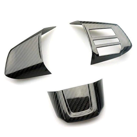 Revel GT Dry Carbon Steering Wheel Insert Covers | 2015-2021 Subaru WRX/STI (1TR4GT0AS21)