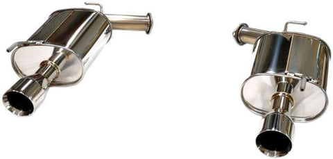 2005-2007 Infiniti M35 Medallion Touring Dual Muffler Axle-Back Exhaust by Tanabe (T70118A) - Modern Automotive Performance
