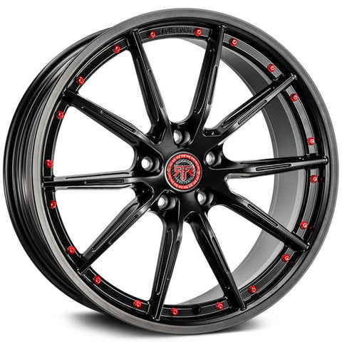 Revolution Racing RF1 Satin Black 20x10 | 5x114.3 (RF1-2010514R+40SB)