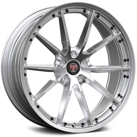 Revolution Racing RF1 Silver 20x8.5 | 5x120 (RF1-2085520F+35S)