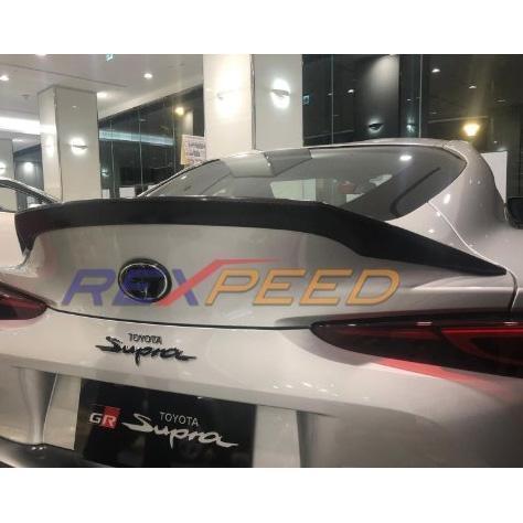 Rexpeed Dry Carbon Fiber Spoiler | 2020-2026 Toyota Supra (TS01)