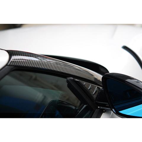 Rexpeed Carbon Fiber Exterior A-Pillar Cover | 2020-2026 Toyota Supra (TS31/M)