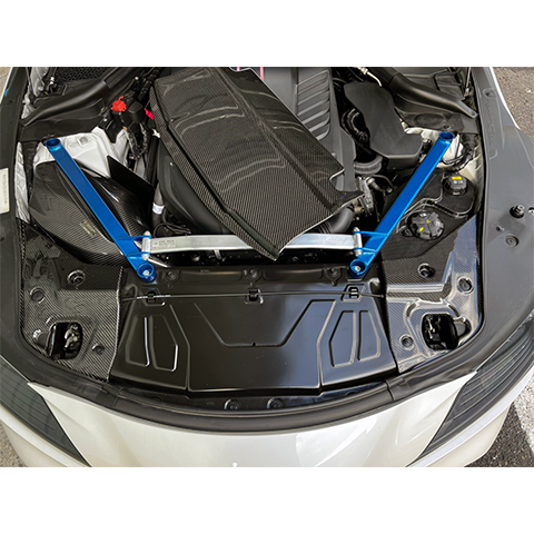Rexpeed Carbon Fiber Cooling Plate | 2020-2021 Toyota Supra (TS49/M/FC/FCM)
