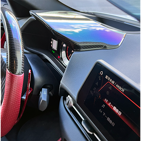 Rexpeed Carbon Fiber Cluster Cover | 2020-2026 Toyota Supra (TS62/M)