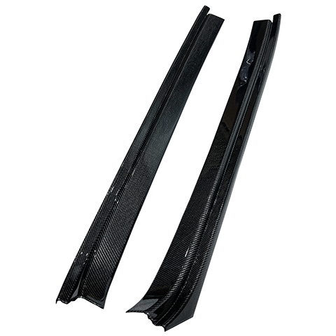 Rexpeed Carbon Fiber Door Sill Plates | 2020-2026 Toyota Supra (TS75)