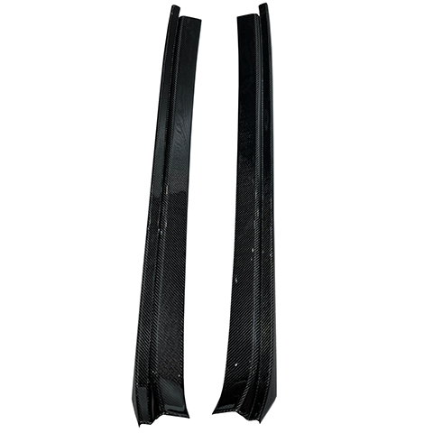 Rexpeed Carbon Fiber Door Sill Plates | 2020-2026 Toyota Supra (TS75)