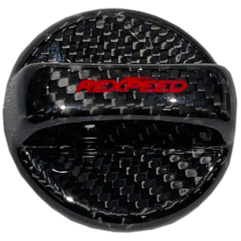 Rexpeed Dry Carbon Gas Cap Cover | 2022+ Subaru BRZ/Toyota GR86 (FR51)