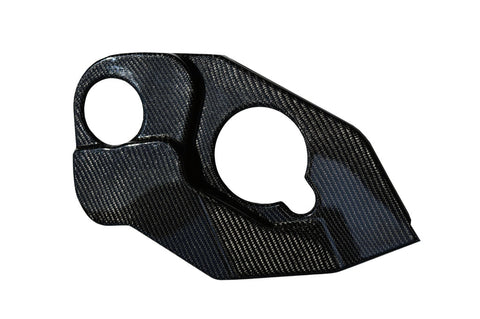 Rexpeed Carbon Fiber Coolant Cover-Gloss | 2020-2026 Toyota Supra (TS41)