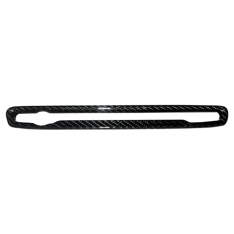 Rexpeed Dry Carbon Central Volume/CD/Switch Panel Trim Cover | 2020-2023 Toyota GR Supra (TS81)