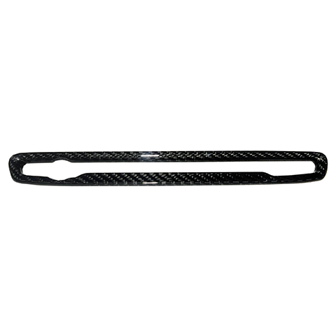 Rexpeed Dry Carbon Central Volume/CD/Switch Panel Trim Cover | 2020-2026 Toyota GR Supra (TS81)