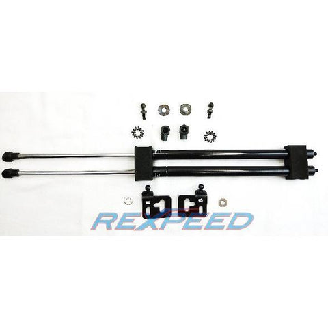 Rexpeed Black Series Hood Dampers | 2002-2006 Acura RSX (AC01)