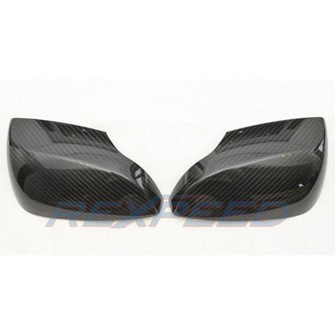 Rexpeed Dry Carbon Mirror Covers | 2015-2019 Subaru STI VAB (G11F)