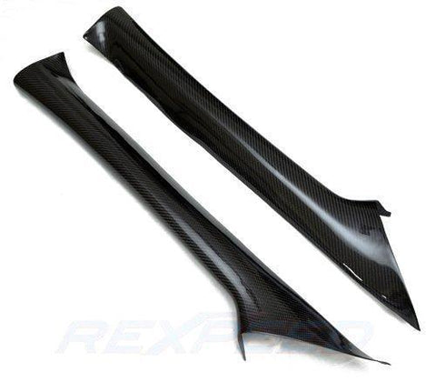Rexpeed Carbon Fiber A Pillar Cover | 2015-2019 Subaru WRX / STI (G22)