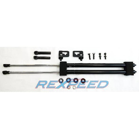 Rexpeed Black Series Hood Dampers | 1999-2009 Honda S2000 (HD01B)