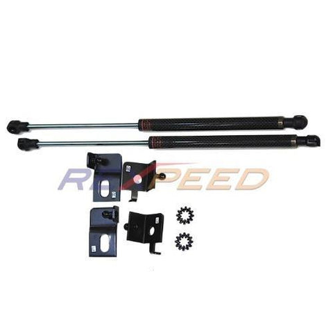 Rexpeed Carbon Hood Dampers | 2016-2025 Mazda MX-5 Miata (MZ01)