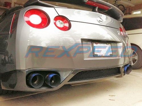 Rexpeed Titanium Blue Tips (GTR R35) - Modern Automotive Performance
 - 5