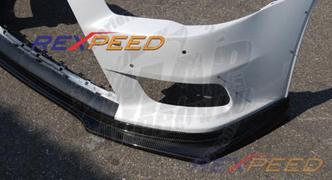 Rexpeed Evo X Ralliart Style Carbon Splitter - Modern Automotive Performance
 - 2
