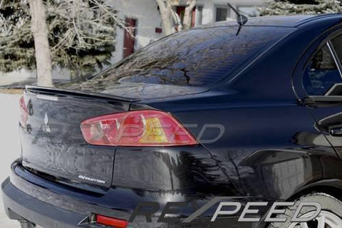 Rexpeed Type-1 Carbon Trunk Spoiler | 2008-2015 Mitsubishi Evo X (R122)