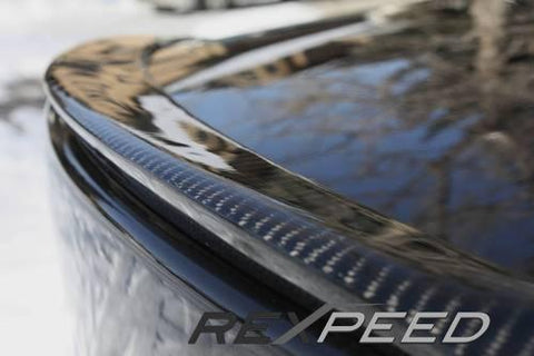 Rexpeed Type-1 Carbon Trunk Spoiler | 2008-2015 Mitsubishi Evo X (R122)