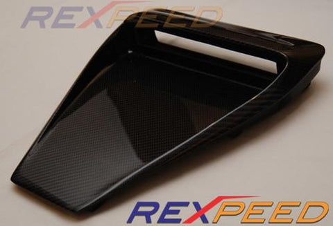 Rexpeed Carbon Fiber Hood Scoop Vent Type-1 - (Mitsubishi Evo X) - Modern Automotive Performance
