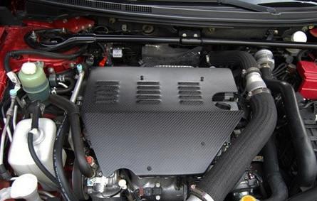 Rexpeed Carbon Fiber Engine Cover (Mitsubishi EVO X) R-EX-CFEC - Modern Automotive Performance
