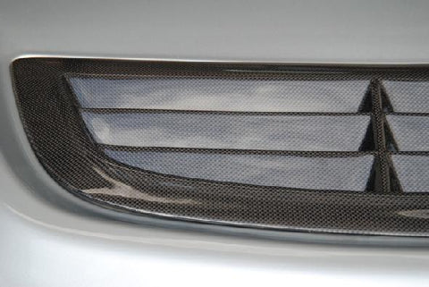 Rexpeed Carbon Fiber Bonnet Vent | 2003-2006 Mitsubishi Evolution 8/9 (R53)