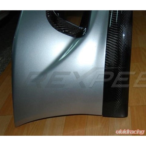 Rexpeed Carbon Fiber Front Lip | 2003-2005 Mitsubishi Evo 8 (R54)