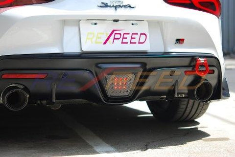 Rexpeed Carbon Reverse Light Badge | 2020-2021 Toyota Supra (TS19G)