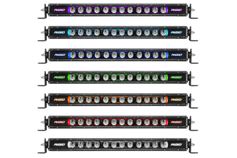 Rigid Industries Rigid Radiance Plus SR-Series LED Light - 30in / RGBW Backlight (RIG230603)