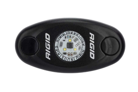 Rigid Industries Rigid A-Series LED Rock Light Kit - High Power / Amber / 4pk (RIG400243)