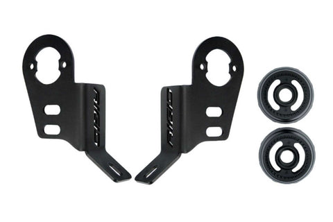 Rigid Industries Rigid A-Pillar Mount Kit: 14-17 RZR Turbo - fits Reflect and 2 Pods / Pair (RIG41648)