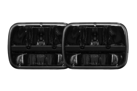 Rigid Industries Rigid 7in Headlight Kit - w/ PWM Anti-Flickers / Pair | Jeep Wrangler JK (RIG55000)