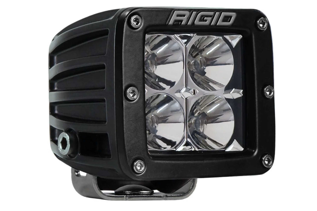Rigid Industries Rigid D-Series LED Pro Light - Flood / Surface / White Housing / Pair (RIG602113)