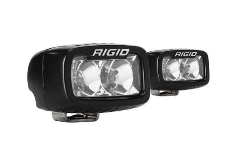 Rigid Industries Rigid SR-M Back Up Light Kit - Flood Diffused / Surface / Pair (RIG980003)