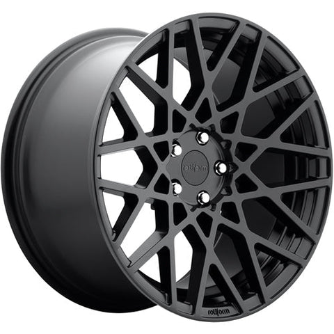 Rotiform Wheels BLQ Matte Black 19x8.5 | 5x114.3 (R112198565+38)